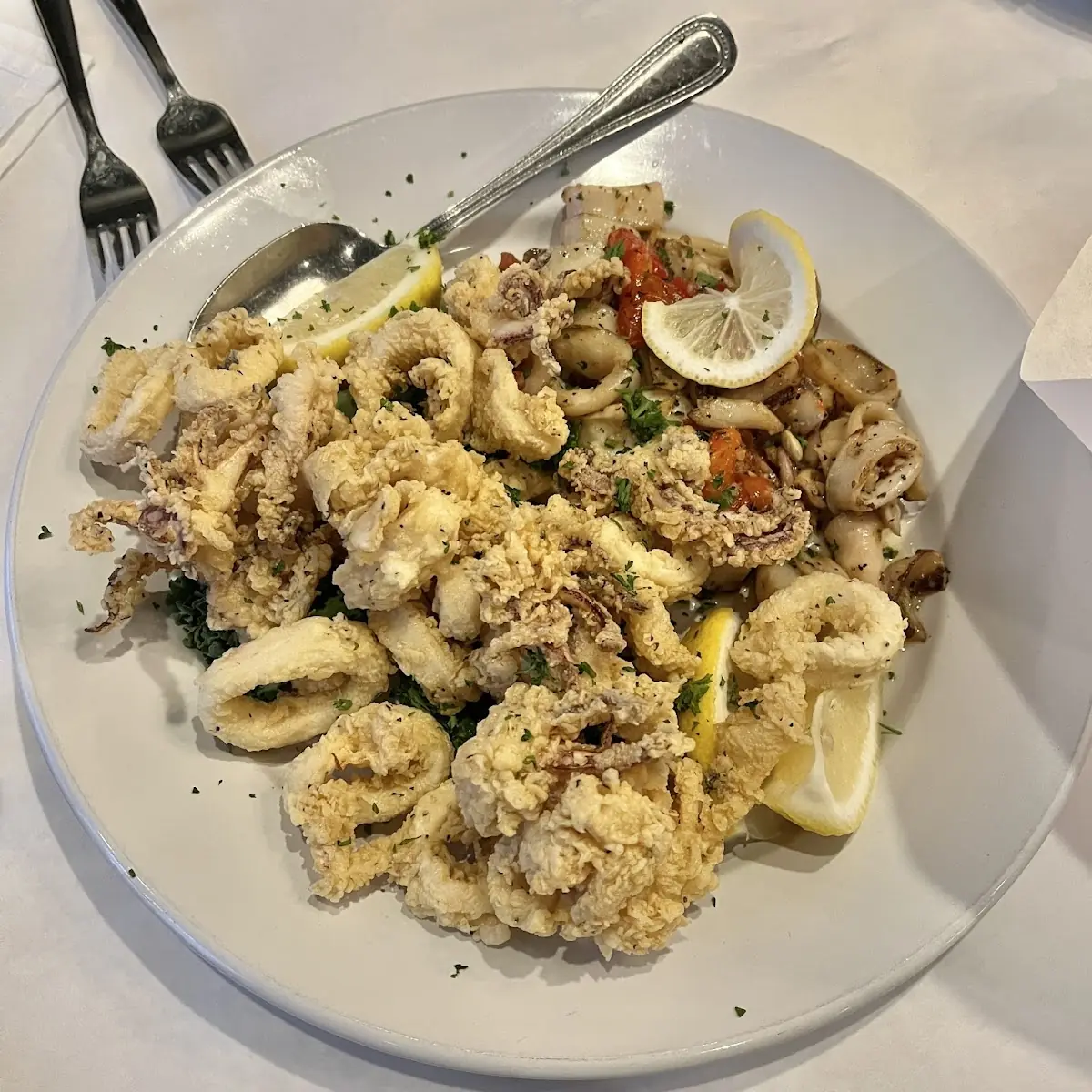 Grilled & Fried Calamari