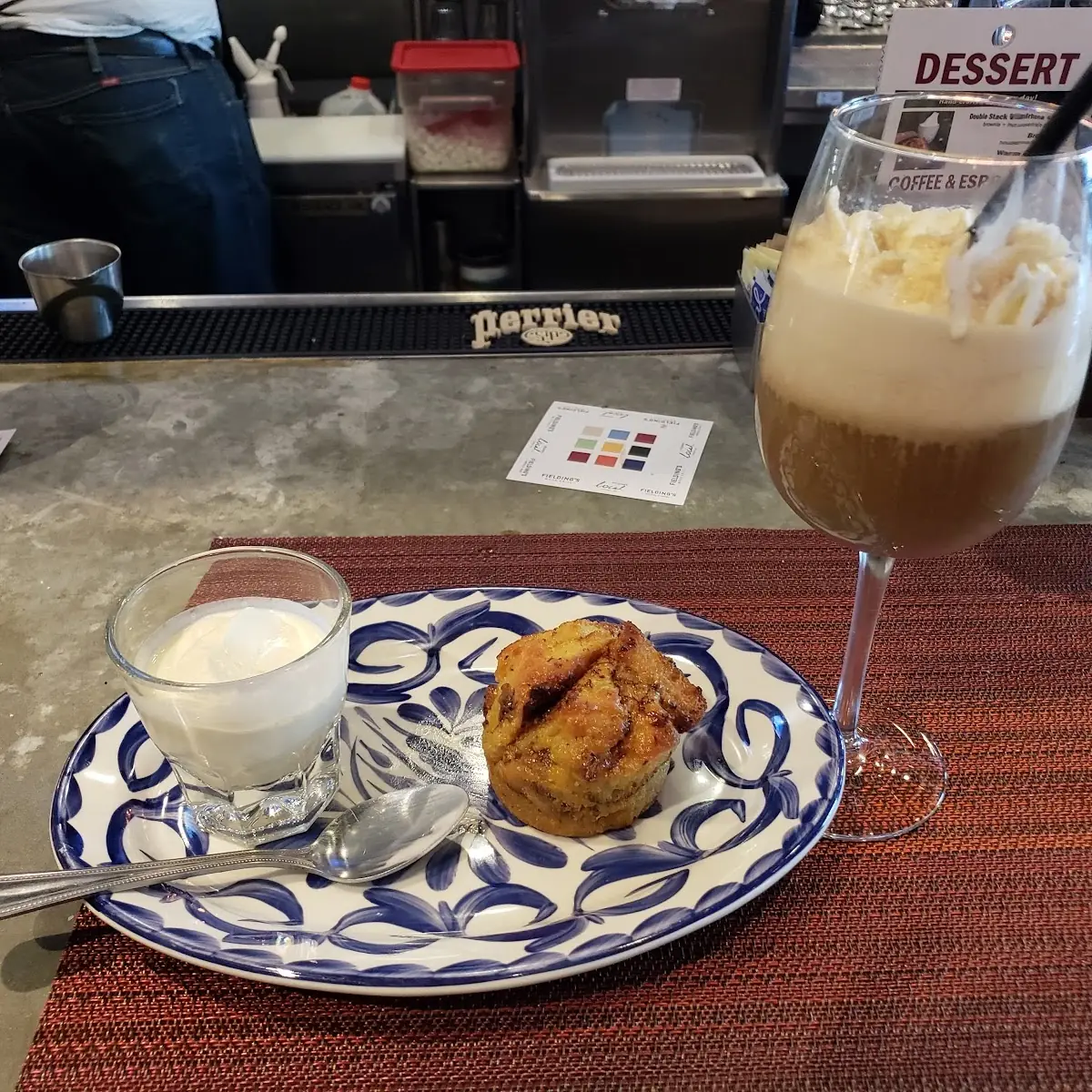 White Chocolate Bread Pudding