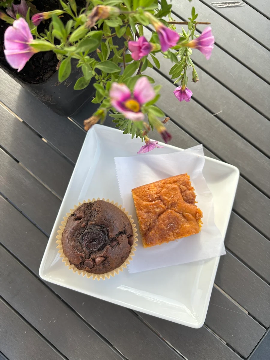 Coffee Cake Chocolate Muffin