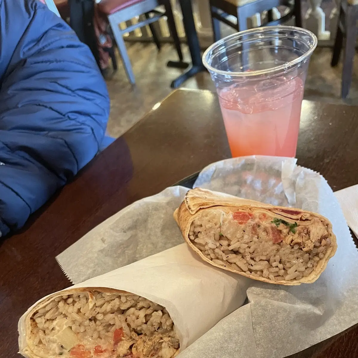 Moroccan Chicken Wrap