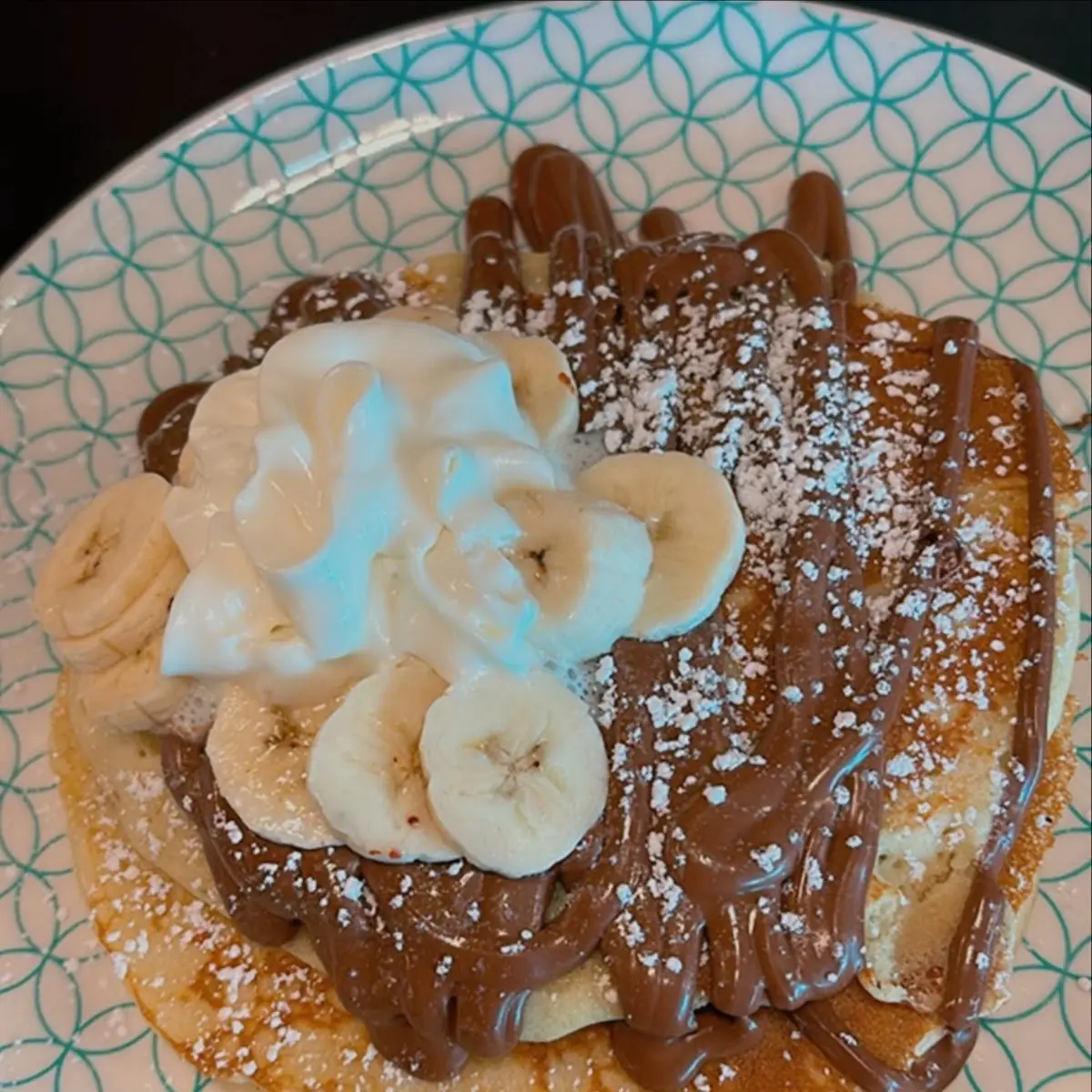 Nutella & Banana Pancakes