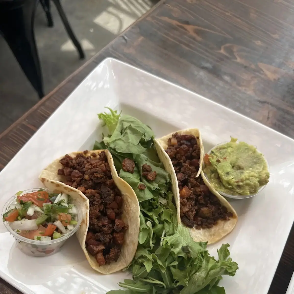 Pork Belly & Chorizo Tacos