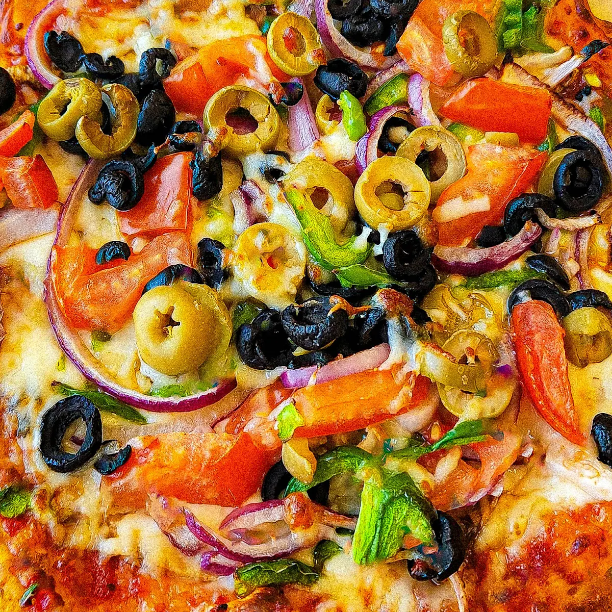 Pizza Végétarienne Vegetarian Pizza