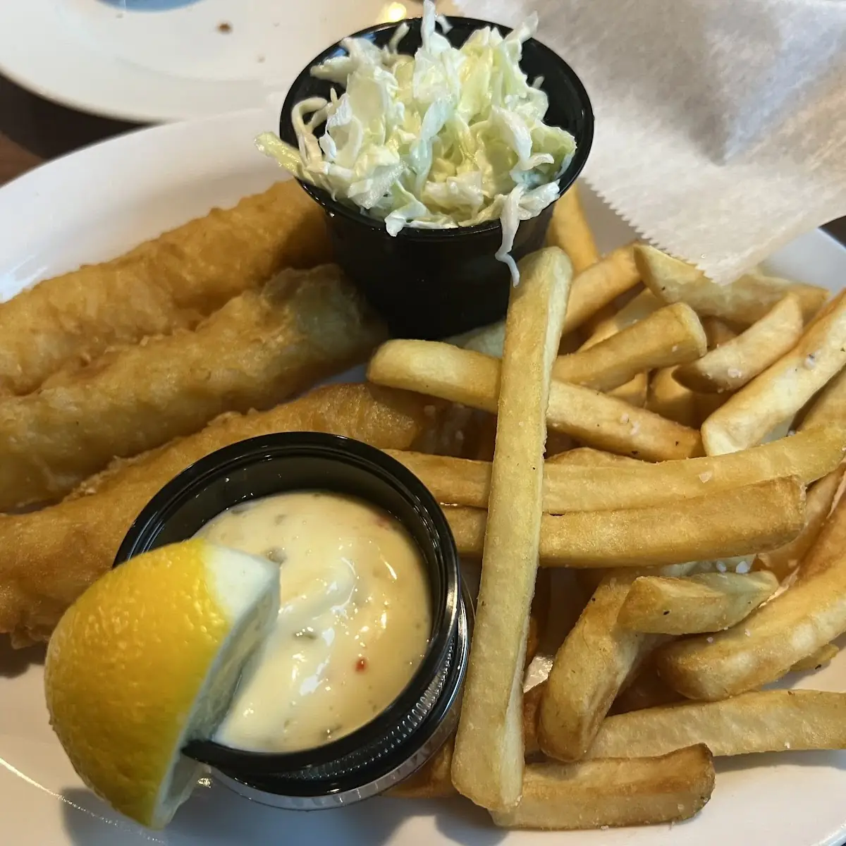 Beer Battered Cod Basket
