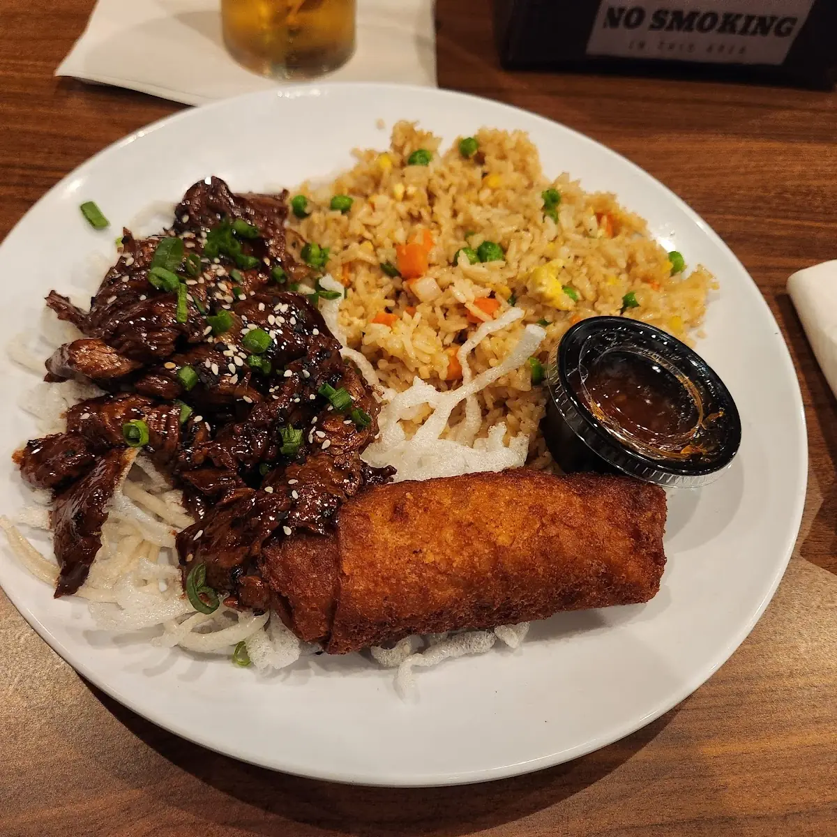 Mongolian Beef with Fried Rice