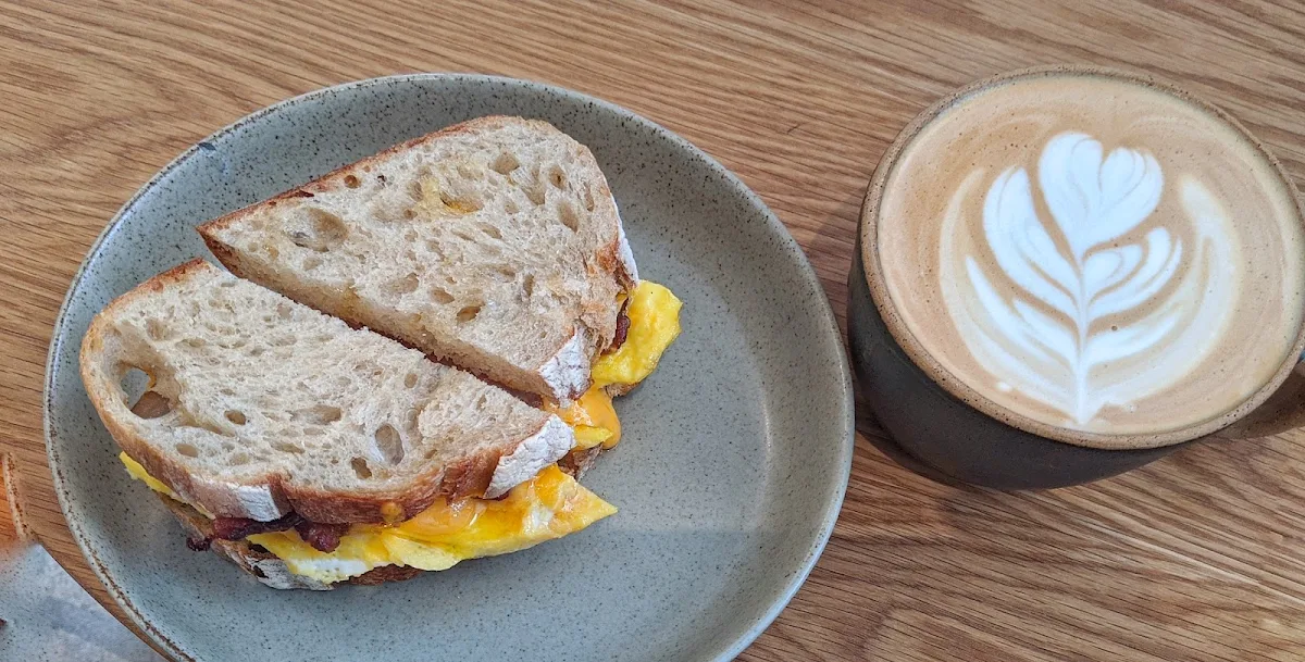 Cheesy Egg Breakfast Sandwich