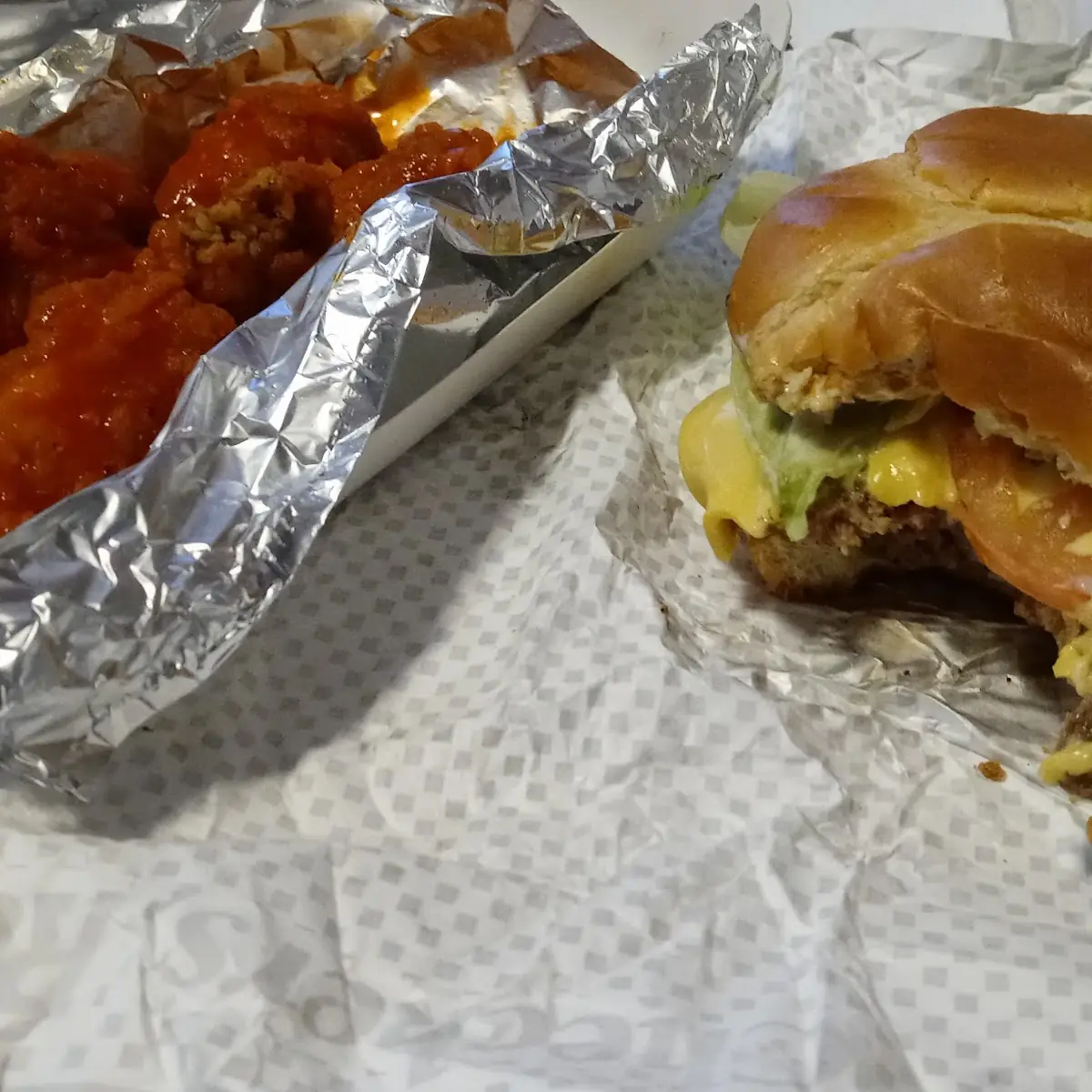 Big Bufford and Chicken Wings