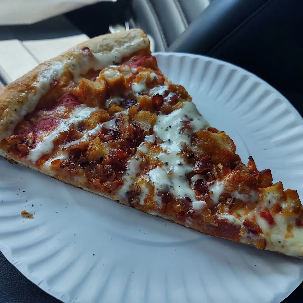 Chicken Bacon Ranch Pizza
