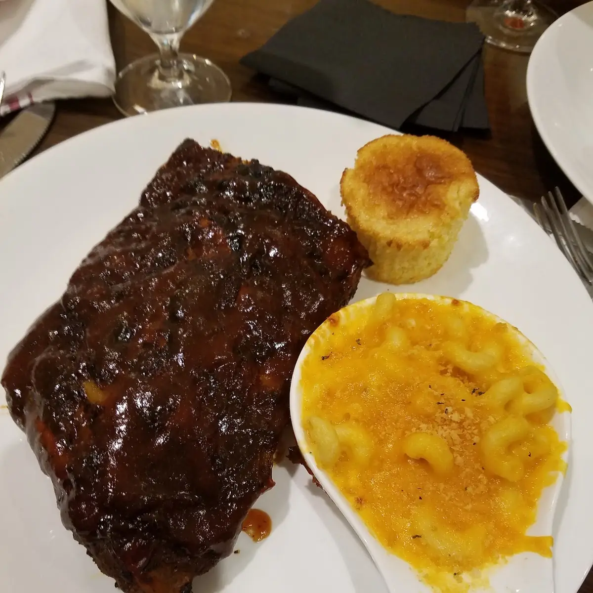 Ribs and Mac and Cheese