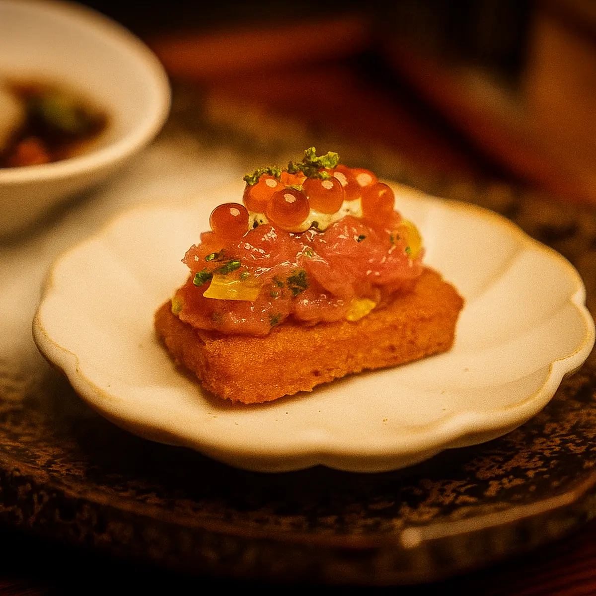 Crispy Rice w Spicy Tuna