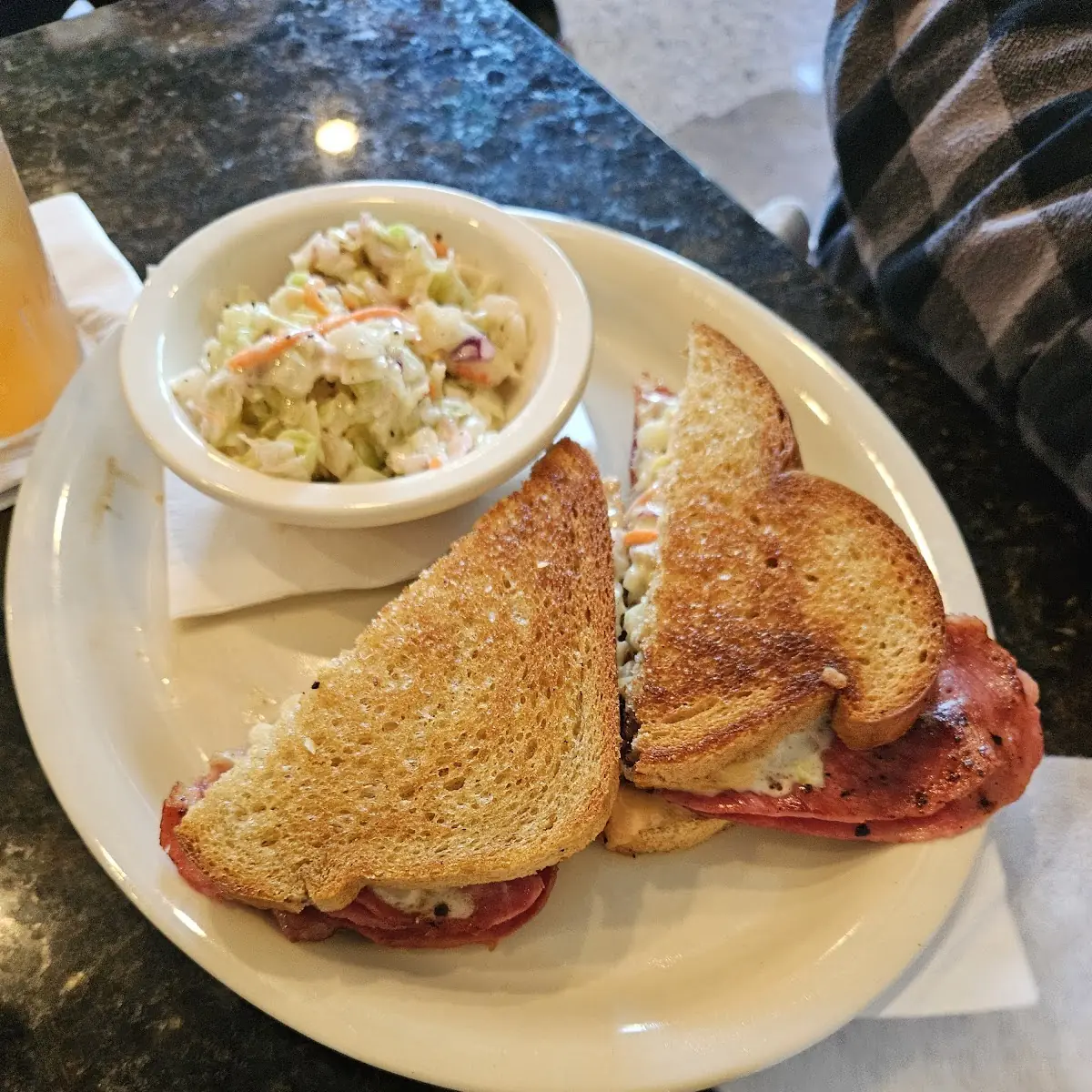 Corned Beef and Cabbage Sandwich