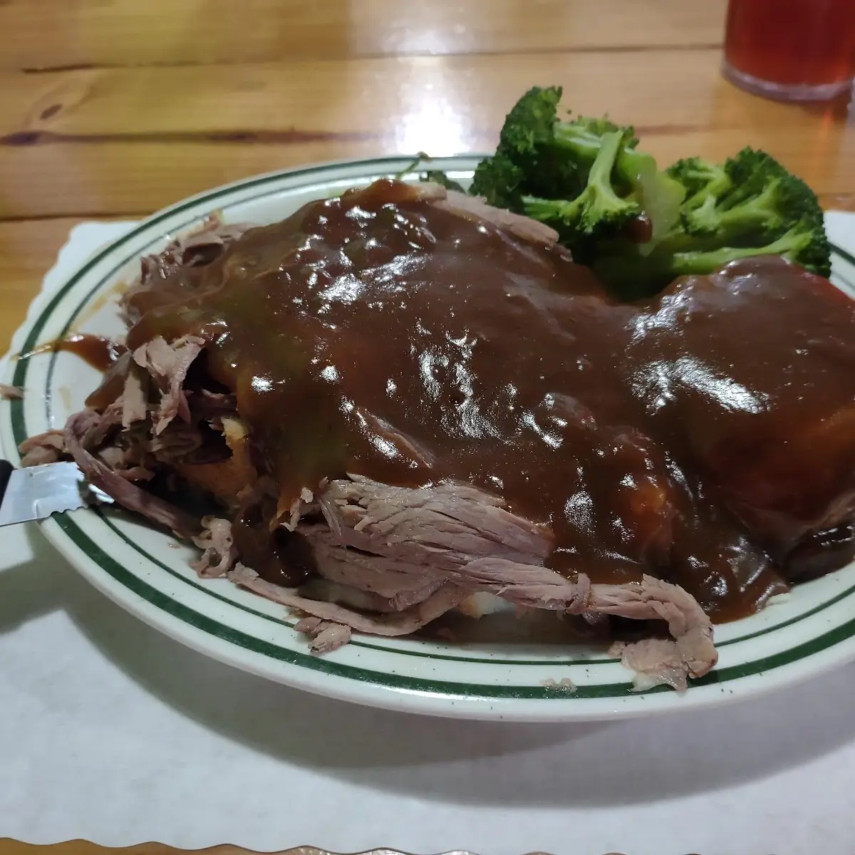 Hot Open Face Roast Beef