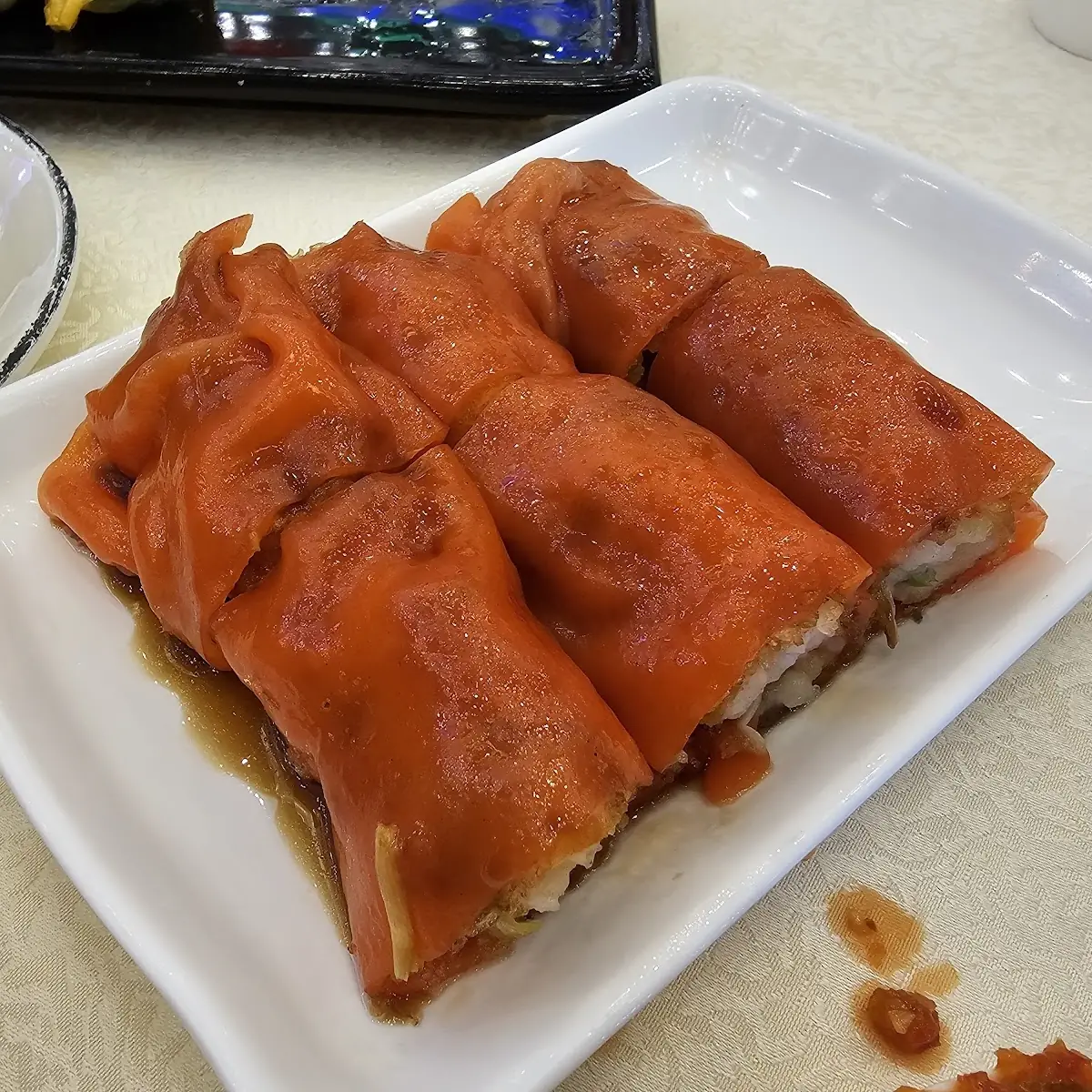 Fried Dough with Noodle Wrap
