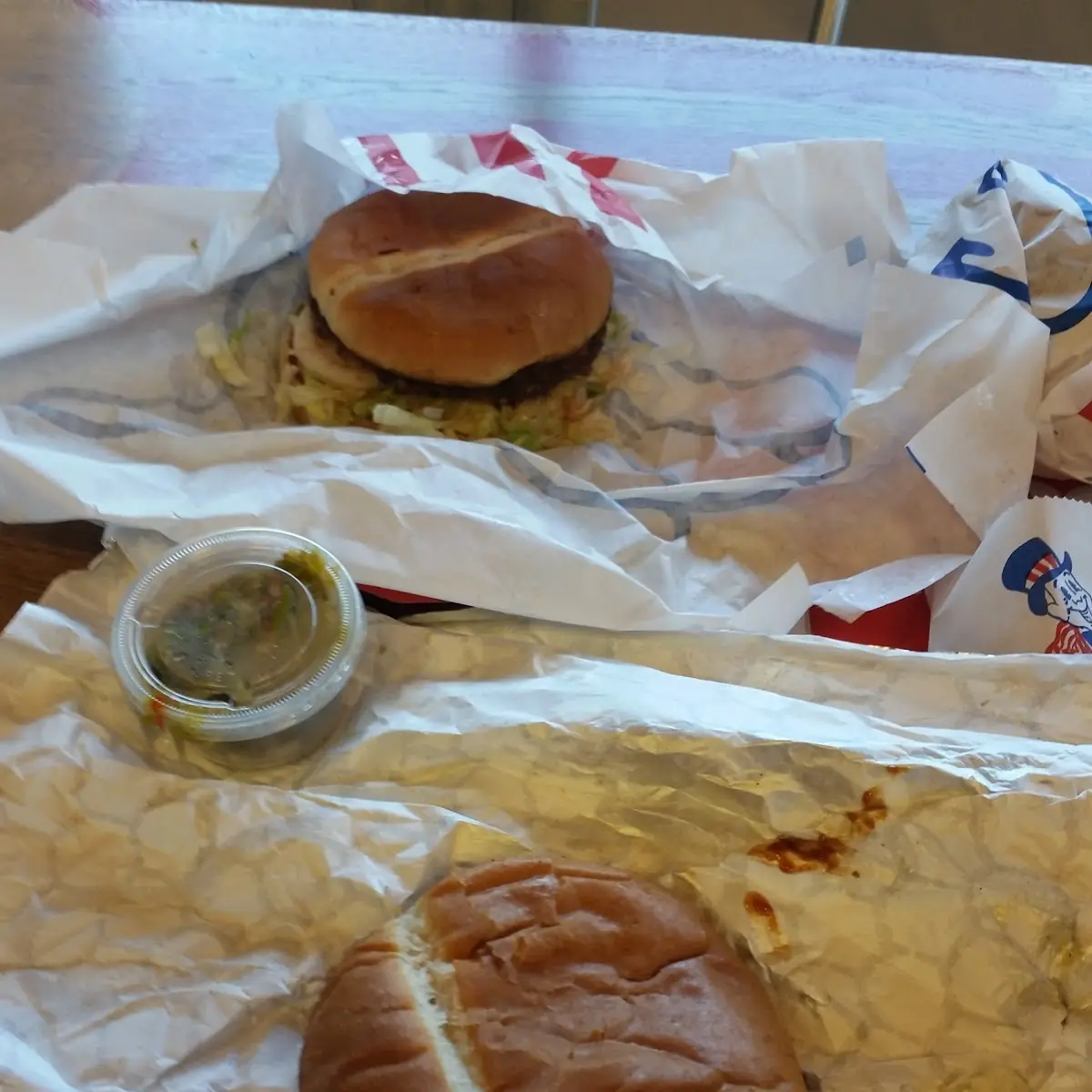 Lotaburger with Green Chili