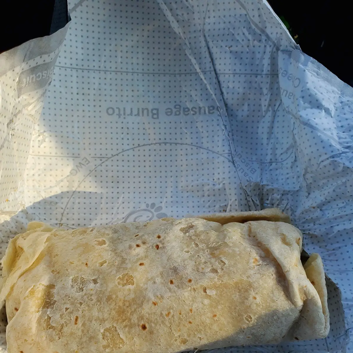 Chicken Nugget Breakfast Burrito