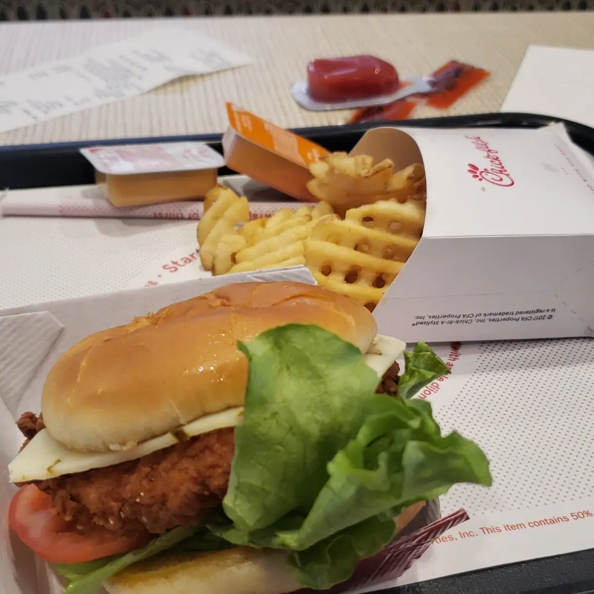 Special Deluxe Chicken Sandwich