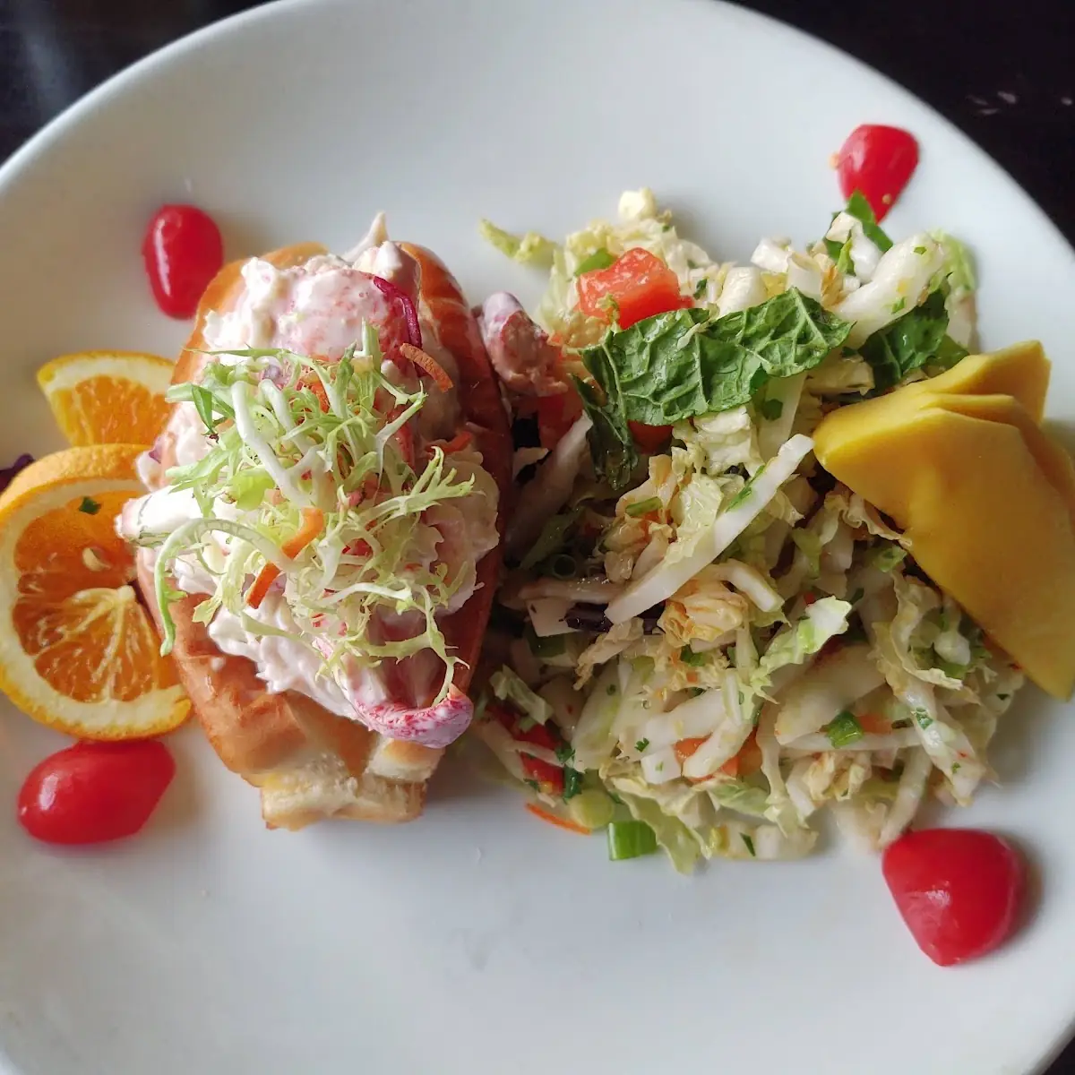 New England Lobster Roll Sandwich