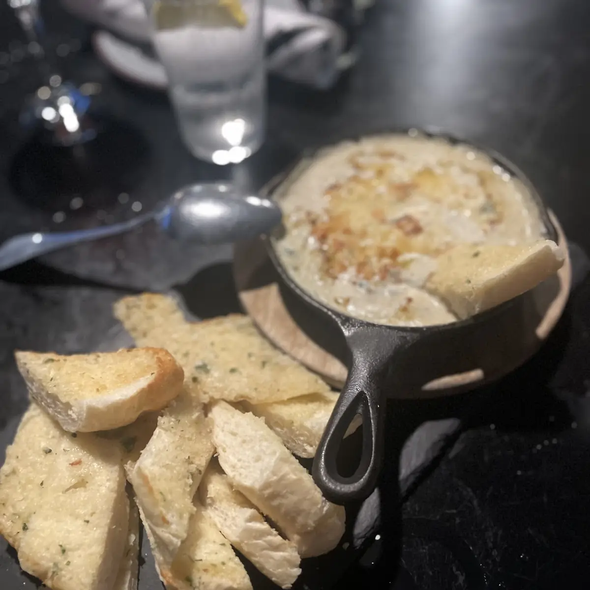 Baked Four Cheese Fonduta Dip