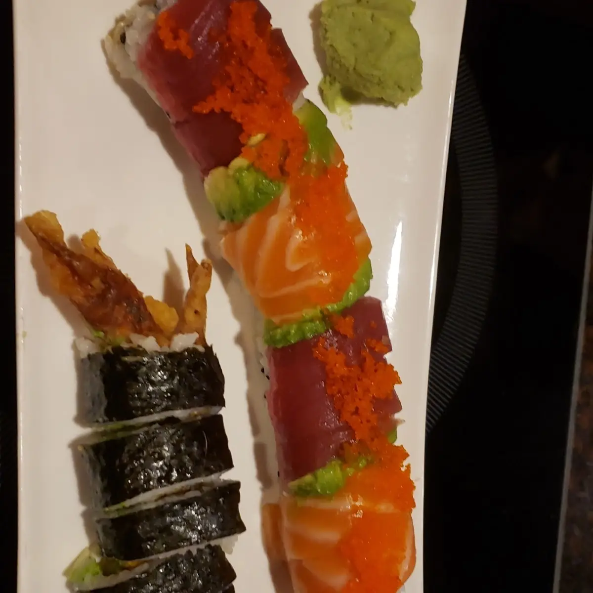 Rainbow Roll Spider Roll
