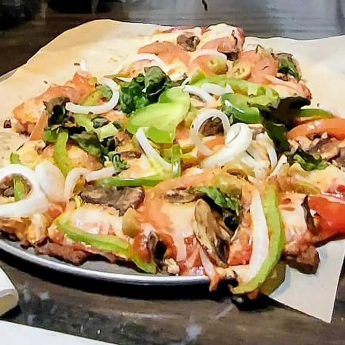 Very Veggie Pizza