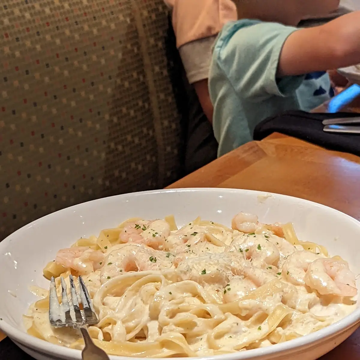 Shrimp Alfredo