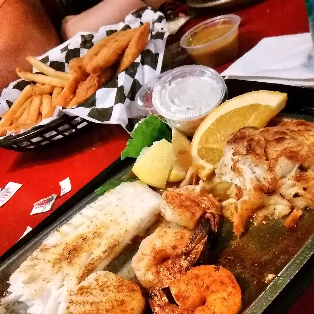 Broiled Seafood Platter