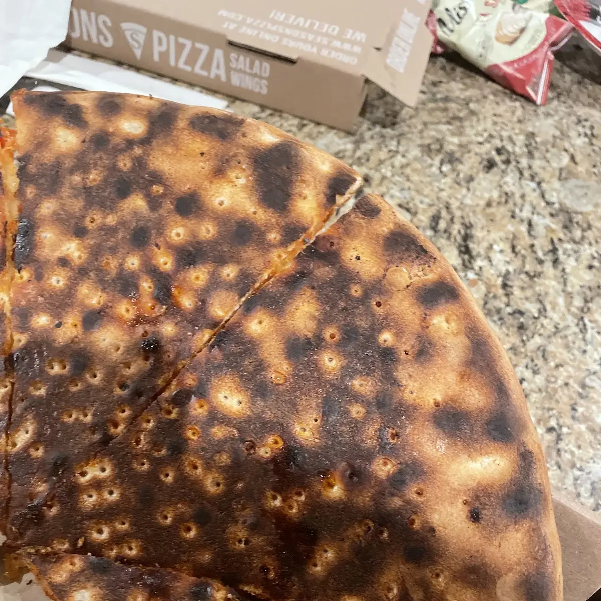 Burnt Pizza
