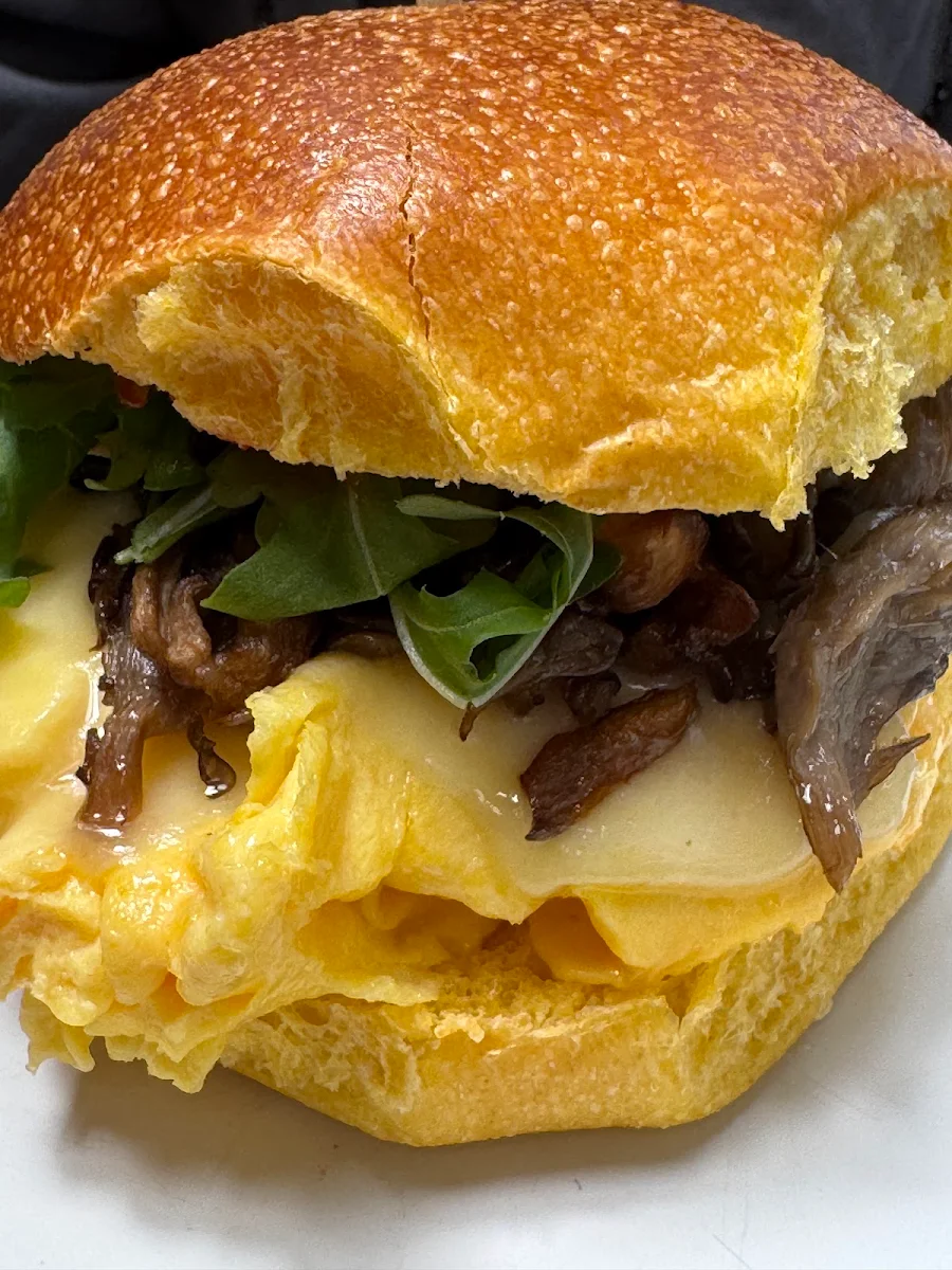 Breakfast Sandwich Mushrooms
