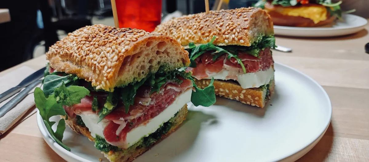 Prosciutto Mozzarella Sandwich