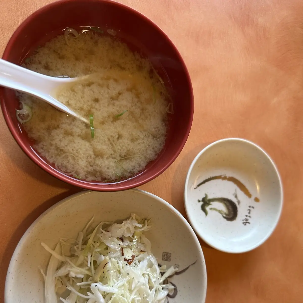 Free Side Dishes and Miso Soup