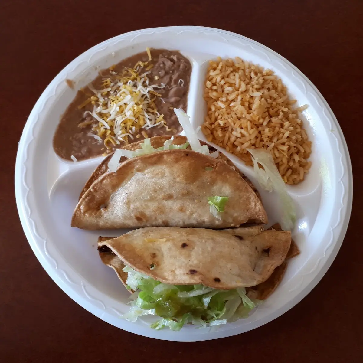 Beef Taco & Chile Relleno