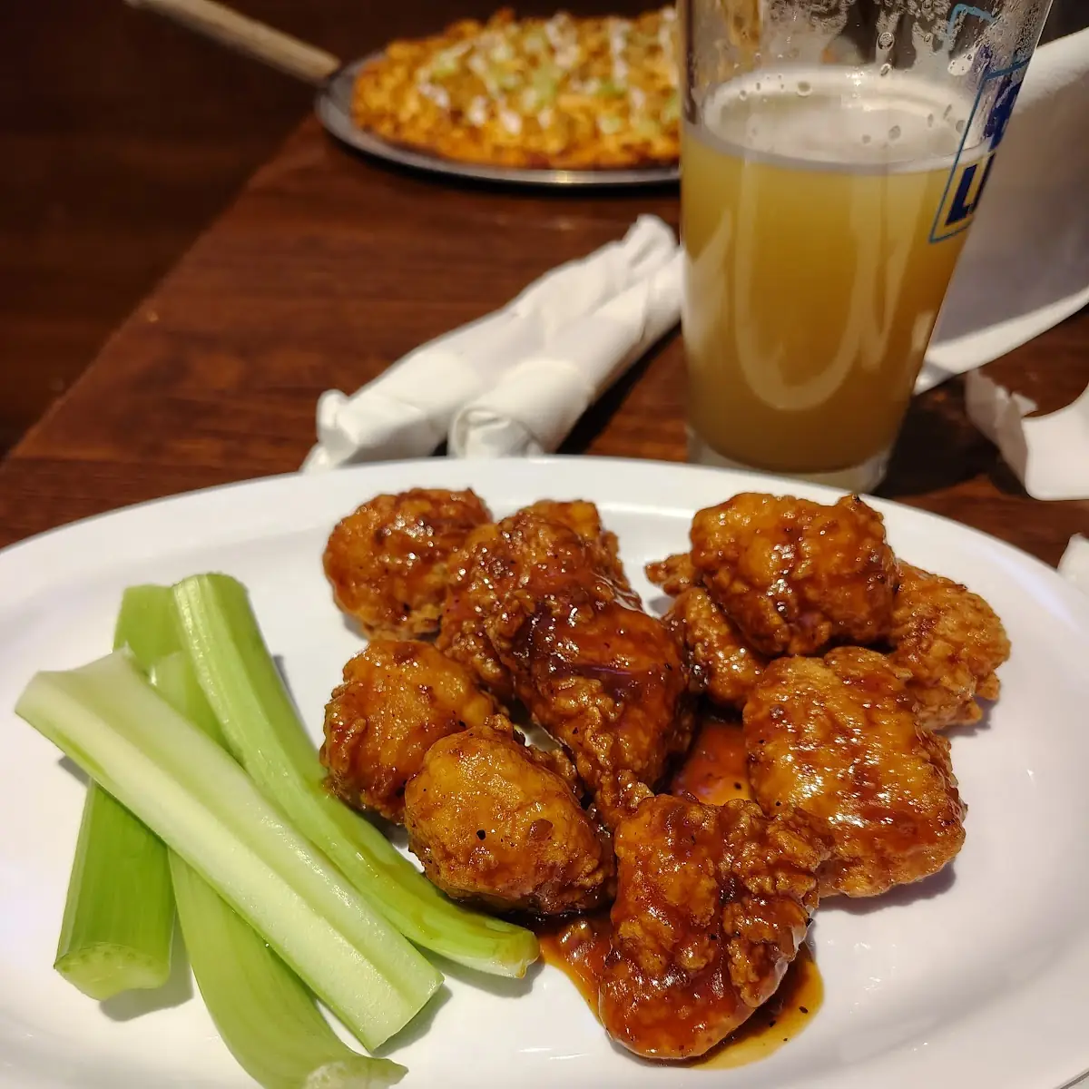 Korean BBQ Boneless Chicken Wings