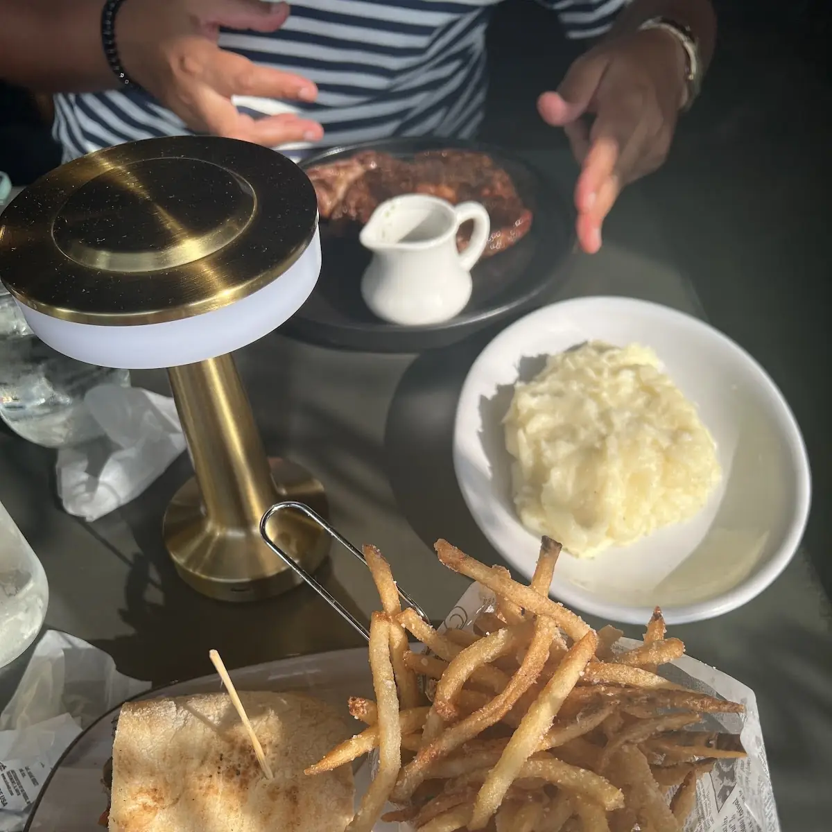 Ribeye Steak Mash Potato