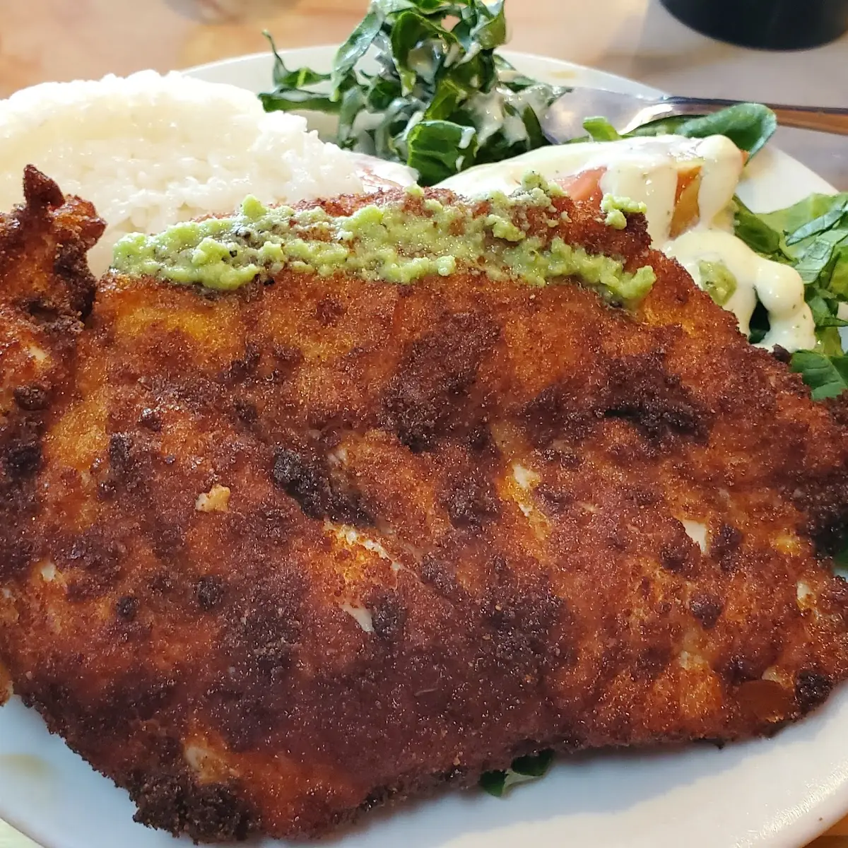 Milanesa de Pollo Chicken Milanesa