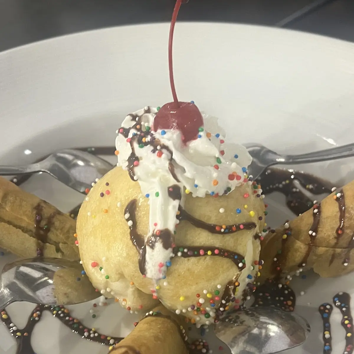 Fried Ice Cream 1 Scoop