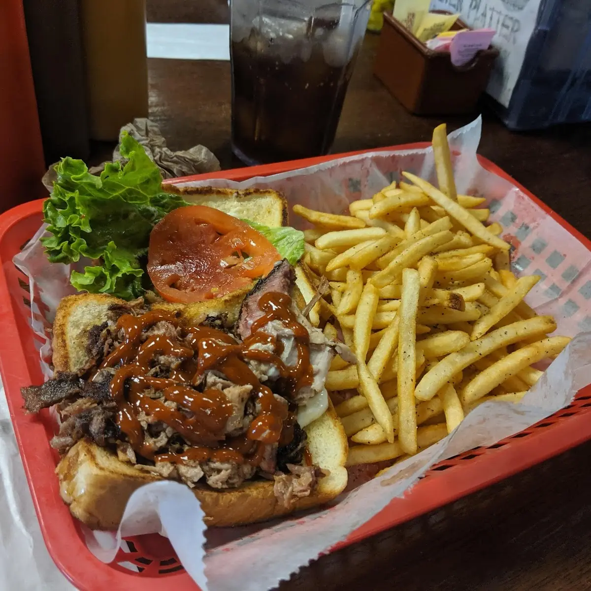 Kid's BBQ Pork Sandwich