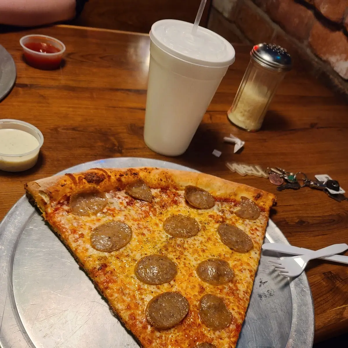 Pepperoni Pizza Slice