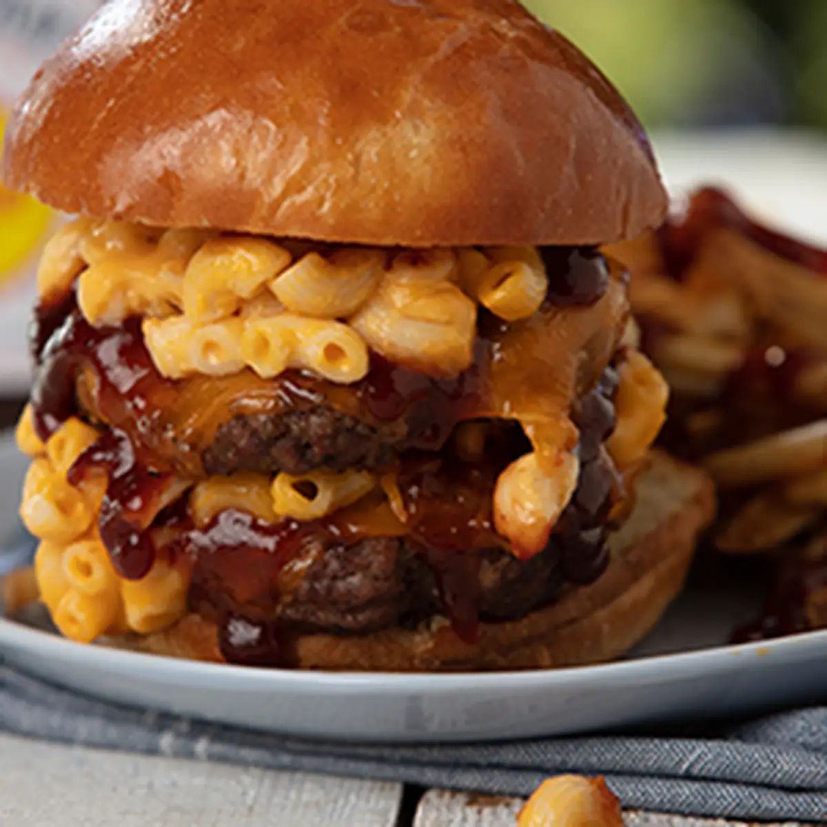 Bacon & Mac Cheeseburger