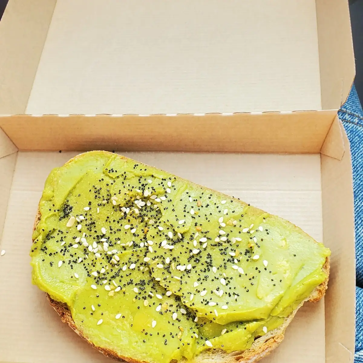 Avocado Toast Everything Bagel