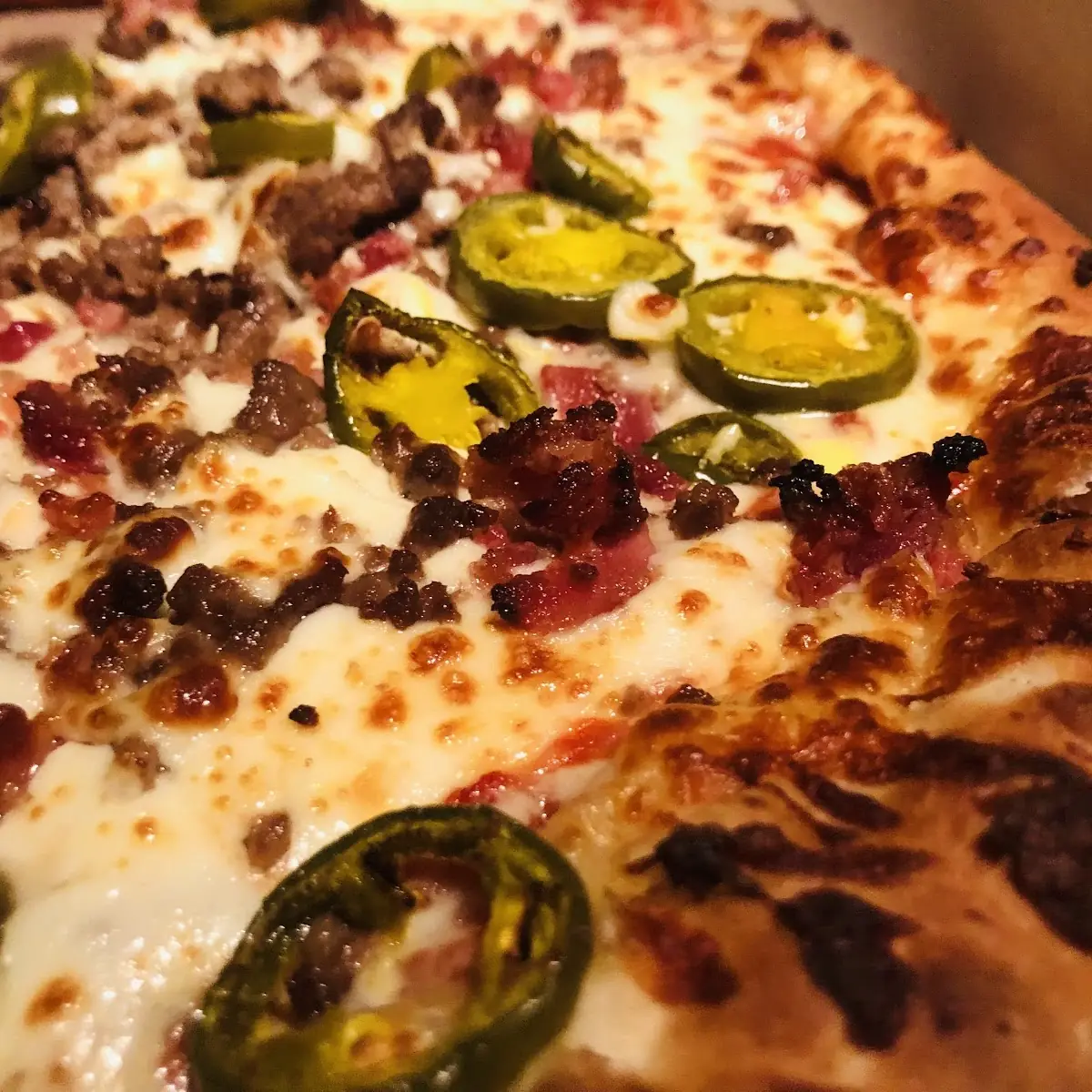 Bacon Double Cheeseburger Pizza
