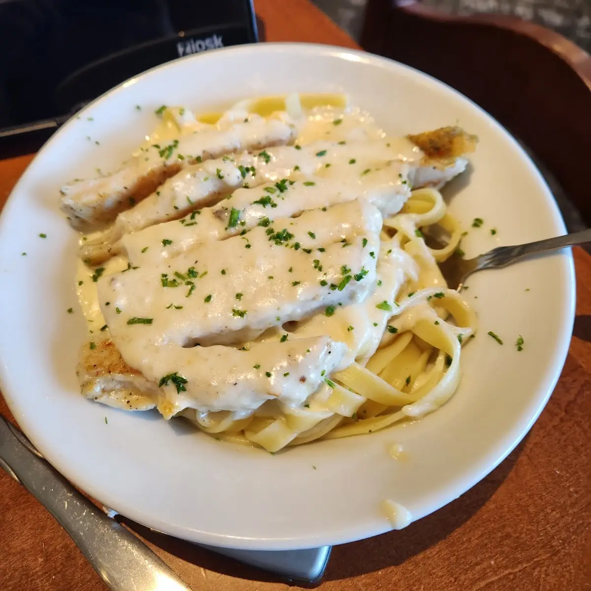 Creamy Chicken Alfredo Pasta