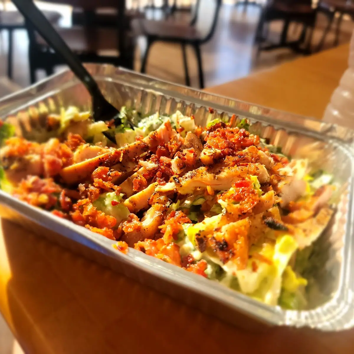 Bacon Chicken Caesar Salad