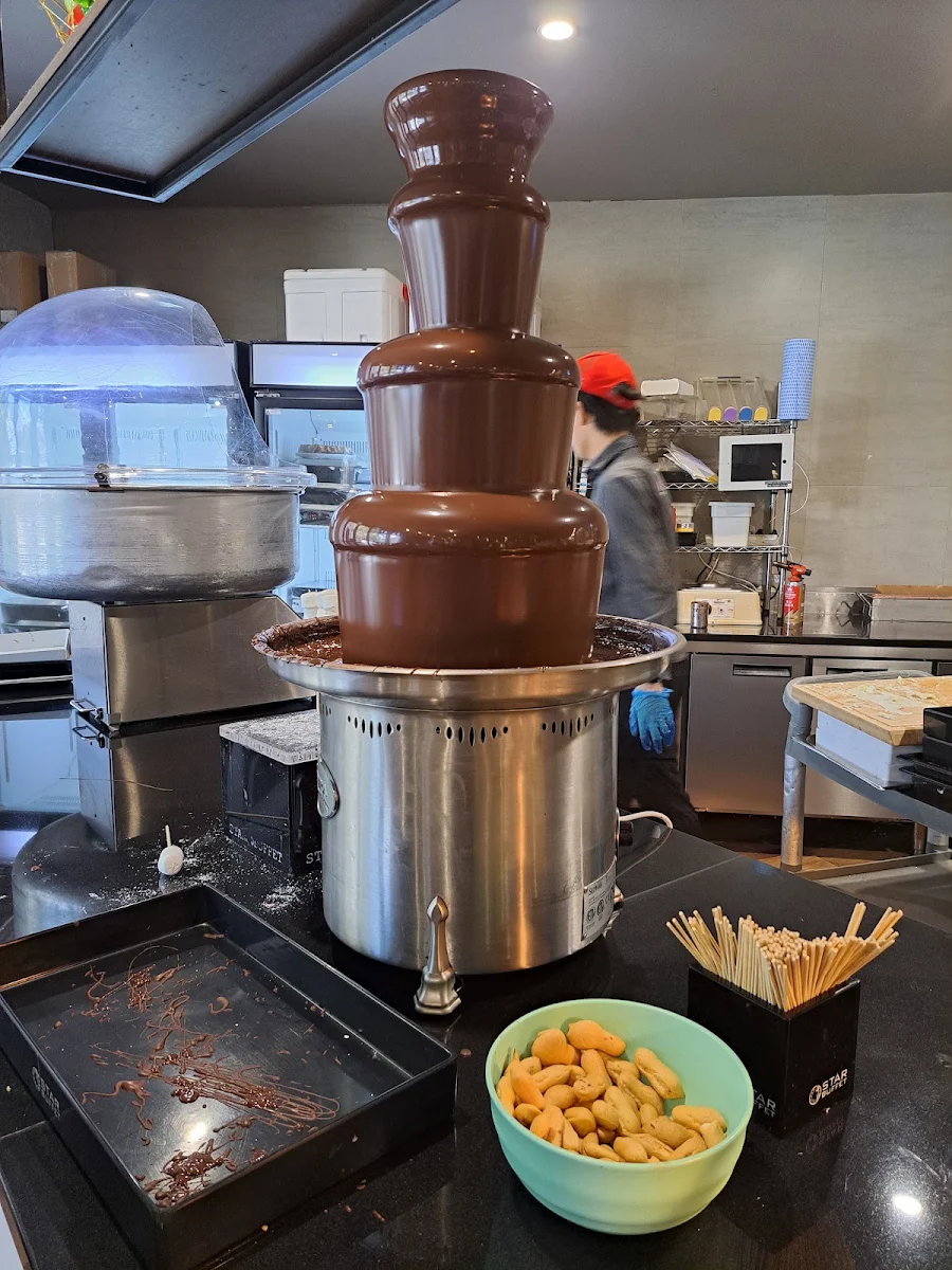 Chocolate Fountain with Marshmallows, Star Buffet Canberra