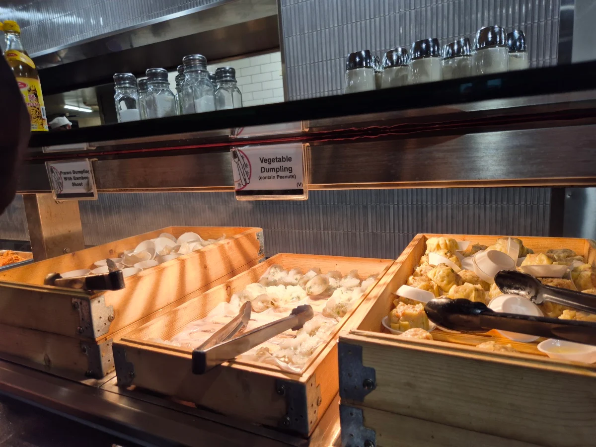 Dumplings, Star Buffet Canberra