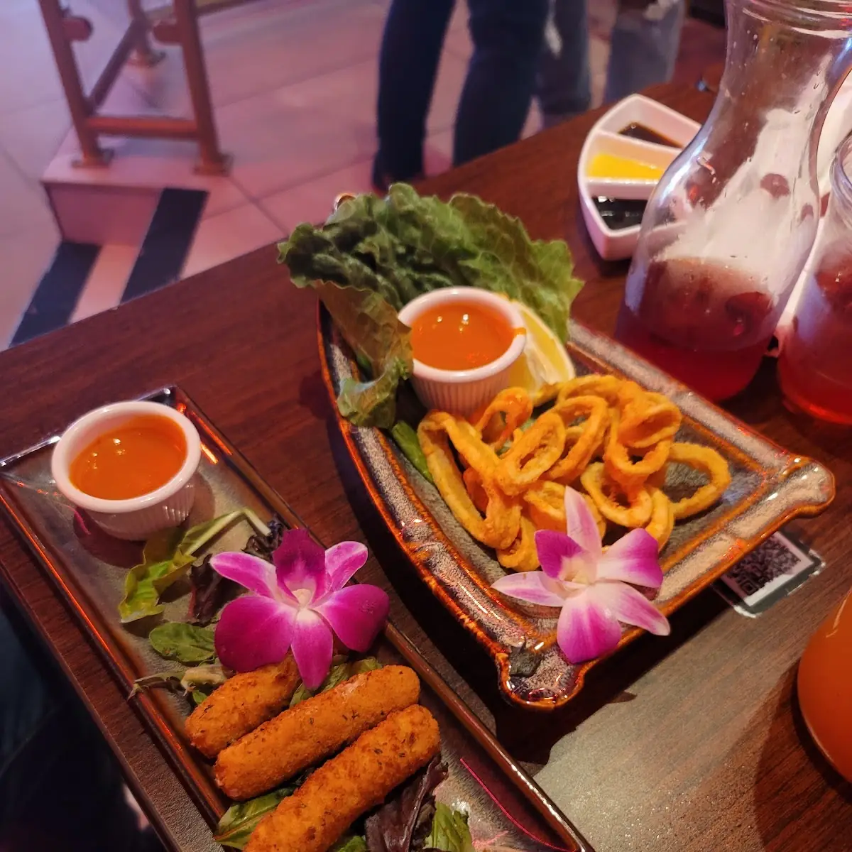 Cheese Sticks and Calamari