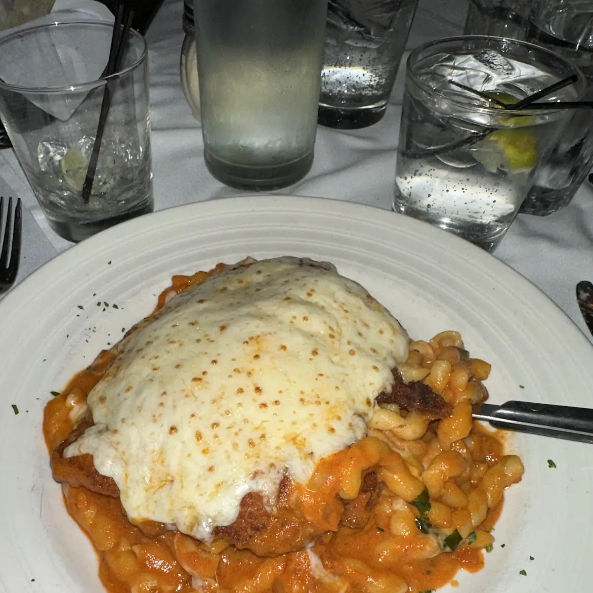 Chicken Parm with Vodka Sauce