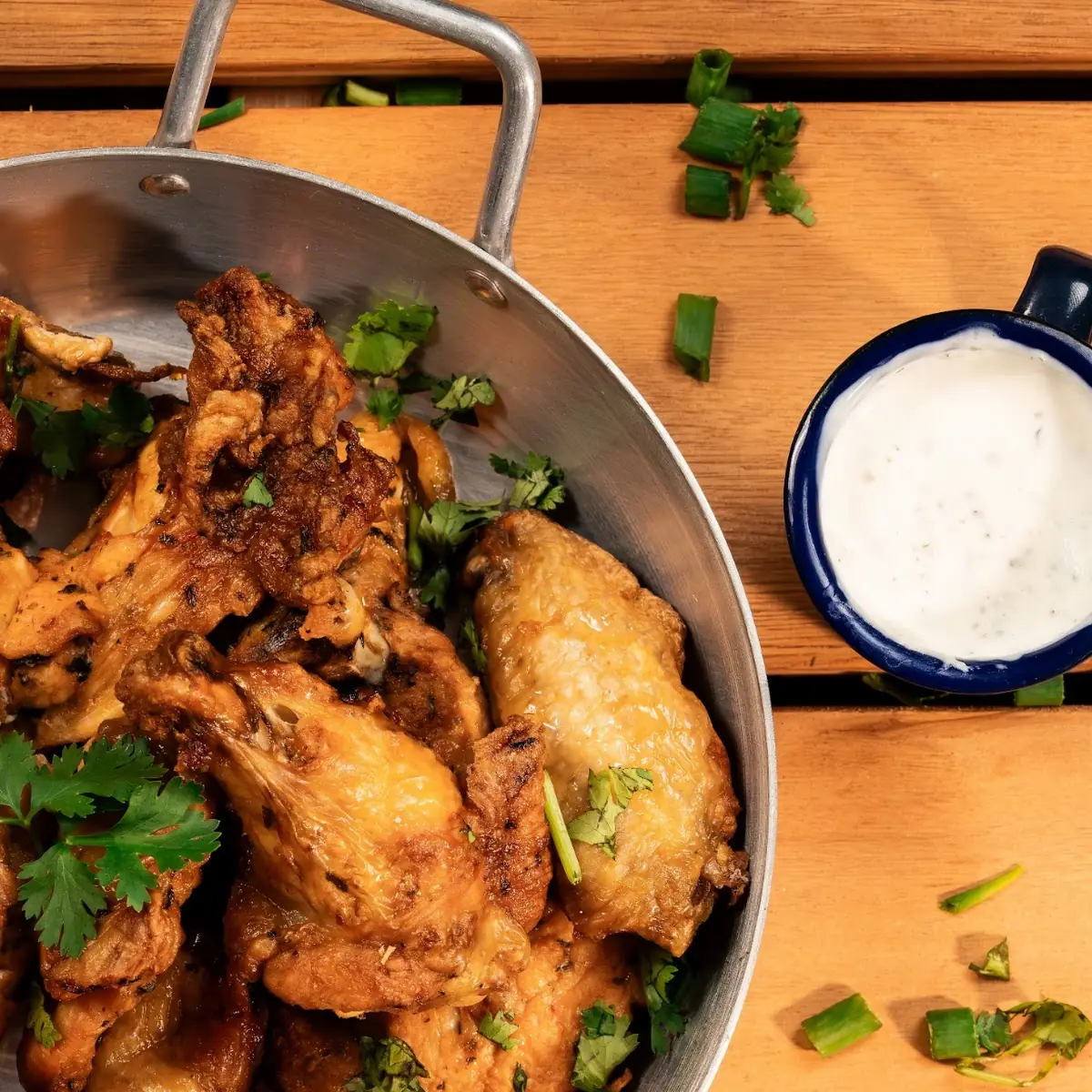 Garlic Chicken Wings (12 pcs)