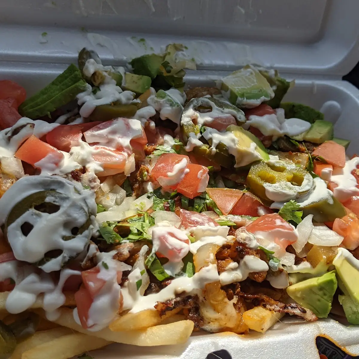 Nacho Fries with Al Pastor