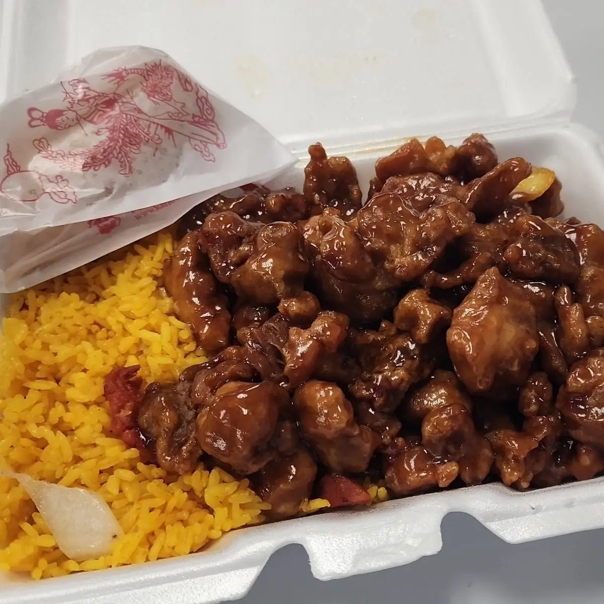Orange Chicken Fried Rice