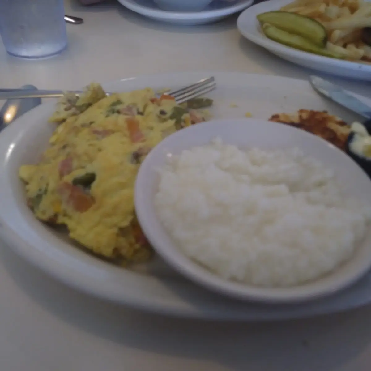 Ham and Cheese Omelette
